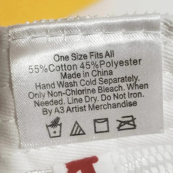 NWOT,Dierks Bently Mountain High Snapback Trucker Hat With  Patch,Red/White. - Picture 7 of 7